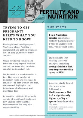 OnCore Nutrition Fertility Guide