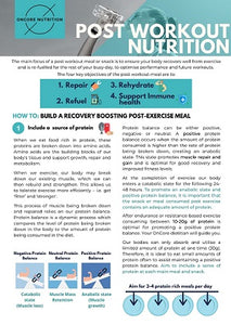 OnCore Nutrition Post-Exercise Guide