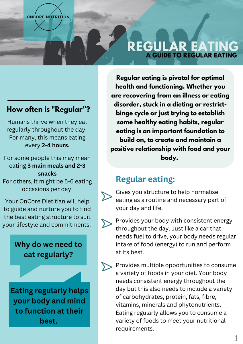 OnCore Nutrition - Regular Eating