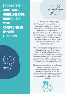 OnCore Nutrition Food Safety and Hygiene Guide