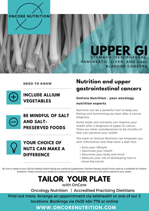 Upper Gastrointestinal Cancers